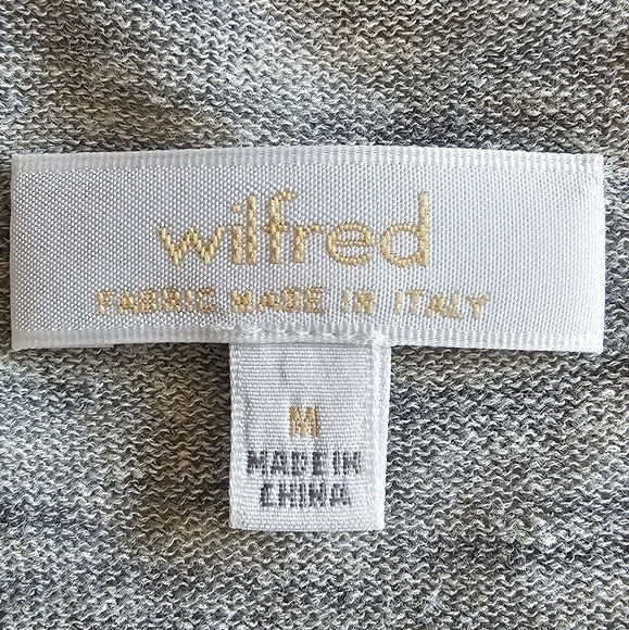 ARITZIA Wilfred Balzac Linen Blend Sweater Heather Gray Size M - Picture 6 of 12